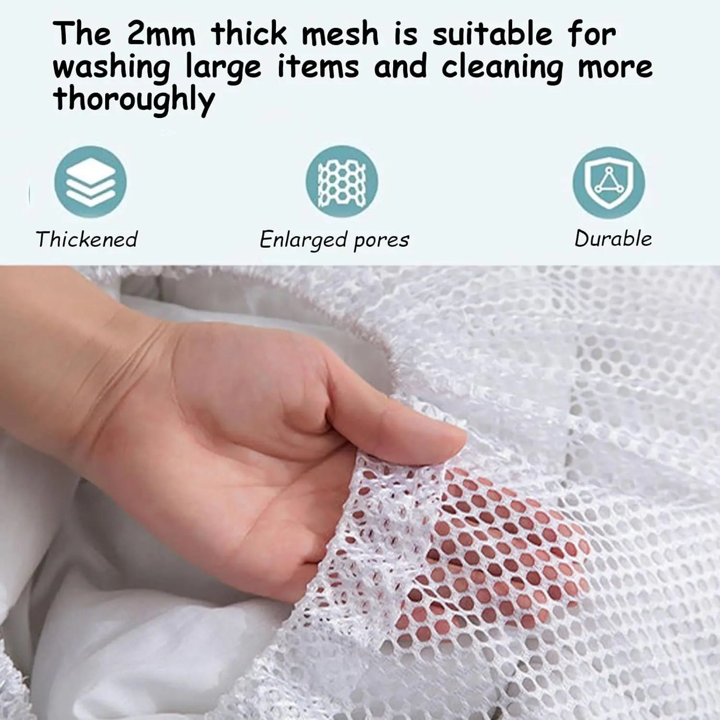 Reusable Mesh Laundry Bags — Protect Socks, Underwear & Delicates in the Wash
