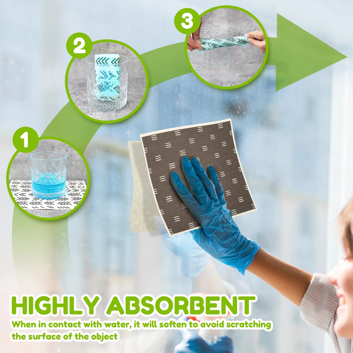 Reusable Swedish Dishcloths — Compostable Cellulose Cloths That Replace Paper Towels