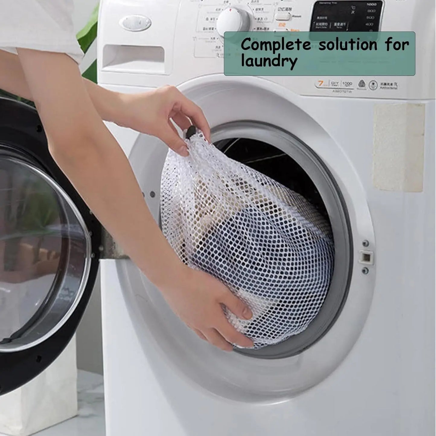 Reusable Mesh Laundry Bags — Protect Socks, Underwear & Delicates in the Wash